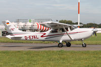 D-EYAL @ EBAW - Taxiing to rwy 29 of Antwerp Airport. - by Raymond De Clercq