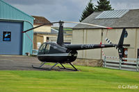 G-CBZE @ EGPT - Parked up with Specialist Helicopters at Perth EGPT - by Clive Pattle