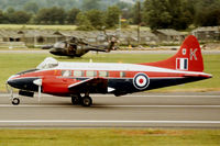 XG496 @ EGVA - Royal Aircraft Establishment arriving at IAT as crew transport for ZA947. - by kenvidkid