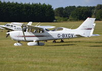 G-BXGV @ EGLM - Cessna 172R Skyhawk at White Waltham. Ex N9300F - by moxy