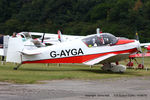 G-AYGA @ EGNU - at the LAA Vale of York Strut fly-in, Full Sutton - by Chris Hall