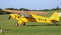 G-BPJG @ EGHP - G-BPJG Piper PA-18-150 at the Auster Fly in, Popham EGHP - by dave226688