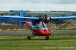 G-CSAV @ EGNU - at the LAA Vale of York Strut fly-in, Full Sutton - by Chris Hall