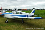 G-BSER @ EGNU - at the LAA Vale of York Strut fly-in, Full Sutton - by Chris Hall