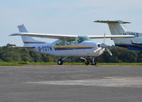G-TOTN @ EGTF - Cessna 210M Centurion at Fairoaks. - by moxy