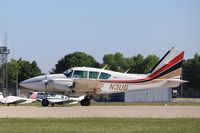 N3UG @ KOSH - Piper PA-23-250 - by Mark Pasqualino