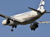 SX-DVJ @ LFBD - Exelixis Aegean Airlines AEE6BD landing 23 from Athens (ATH) - by Jean Goubet-FRENCHSKY