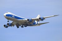 VQ-BGZ @ LFPG - Boeing 747-8HVF, Short approach rwy 27R, Roissy Charles De Gaulle Airport (LFPG-CDG) - by Yves-Q