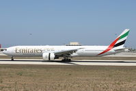A6-EGK @ LMML - B777 A6-EGK Emirates Airlines - by Raymond Zammit