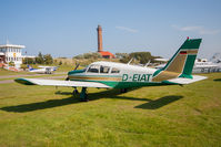 D-EIAT @ EDWY - With the lighthouse of Wangerooge. - by Marc Ulm