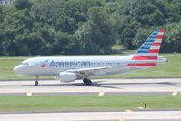 N755US @ KTPA - American Flight 1841 (N755US) departs Tampa International Airport enroute to Reagan National Airport