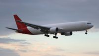 N371CM @ MIA - Ex Qantas 767-300 - by Florida Metal