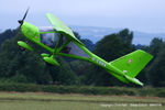 G-CDHX @ EGCV - departing from Sleap - by Chris Hall