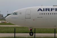 F-GLZK @ LFPG - Airbus A340-313X, Taxiing, Roissy Charles De Gaulle Airport (LFPG-CDG) - by Yves-Q