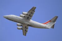 EI-RJF @ LFPG - British Aerospace RJ85A, Take off rwy 27L, Paris-Roissy Charles De Gaulle airport (LFPG-CDG) - by Yves-Q