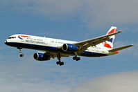 G-CPEN @ EGLL - Boeing 757-236 [28666] (British Airways) Heathrow~G 01/09/2006. On finals 27L. - by Ray Barber