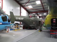 G-BGHF - in WSM museum - by magnaman