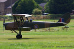 G-BLUZ @ EGTH - A Gathering of Moths fly-in at Old Warden - by Chris Hall