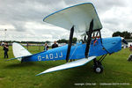 G-ADJJ @ EGTH - A Gathering of Moths fly-in at Old Warden - by Chris Hall