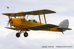 G-AOBX @ EGTH - A Gathering of Moths fly-in at Old Warden - by Chris Hall