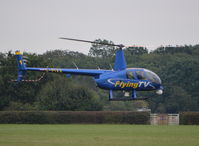 G-PIXX @ EGLD - Robinson R44 Raven II at Denham. - by moxy