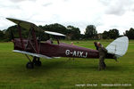 G-AIXJ @ EGTH - A Gathering of Moths fly-in at Old Warden - by Chris Hall