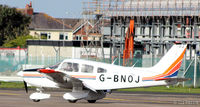 G-BNOJ @ EGNH - At Blackpool EGNH with the BAe Warton Flying Club - by Clive Pattle