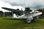 G-AGSH @ EGTH - A Gathering of Moths fly-in at Old Warden - by Chris Hall