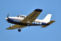 G-GALB @ EGSH - Landing at Norwich. - by Graham Reeve