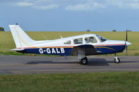G-GALB @ EGSH - Departing from Norwich. - by Graham Reeve