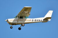 G-BHNA @ EGSH - Landing at Norwich. - by Graham Reeve