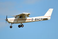 G-BHCP @ EGSH - Landing at Norwich. - by Graham Reeve