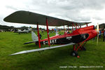 G-AAHY @ EGTH - A Gathering of Moths fly-in at Old Warden - by Chris Hall