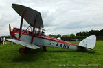 G-AANV @ EGTH - A Gathering of Moths fly-in at Old Warden - by Chris Hall