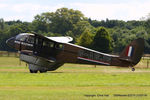 G-AGJG @ EGTH - A Gathering of Moths fly-in at Old Warden - by Chris Hall
