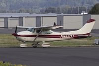 N555DJ @ S50 - Cessna 182 waiting to depart S50 - by Eric Olsen