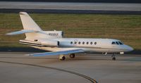N500LY @ ATL - Falcon 50, formerly with NASCAR as N500N - by Florida Metal