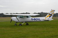 G-BOYL @ EGKR - Cessna 152 at Redhill. Ex N6232L - by moxy