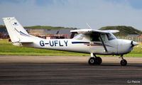 G-UFLY @ EGNH - In action at Blackpool EGNH - by Clive Pattle