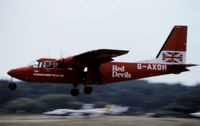 G-AXDH @ EGLK - The Parachute Association Red Devils - by kenvidkid