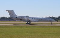 N611CG @ ORL - Gulfstream 550