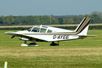 G-AYEE @ EGTK - Piper PA-28-180 Cherokee E [28-5813] Oxford-Kidlington~G 01/10/2011 - by Ray Barber