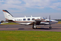 G-CHEY @ EGTK - Piper PA-31T2 Cheyenne IIXL [31T-8166033] (Air Medical) Oxford-Kidlington~G 01/10/2011 - by Ray Barber
