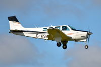 G-KSHI @ EGSH - Landing at Norwich. - by Graham Reeve