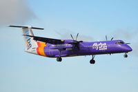 G-PRPL @ EGSH - Landing at Norwich. - by Graham Reeve