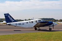 G-BEJV @ EGTK - Piper PA-34-200T Seneca II [34-7770062] (Oxford Aviation Academy) Oxford-Kidlington~G 01/10/2011 - by Ray Barber