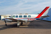 G-PZAZ @ EGTK - Piper PA-31-350 Navajo Chieftain [31-7405214] (Air Medical Ltd) Oxford-Kidlington~G 01/10/2011 - by Ray Barber