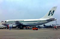 F-WZEN @ EDDV - Airbus A310-222 [270] (Airbus Industrie/Nigeria Airways) Hannover~D 25/05/1984. From a slide became 5N-AUE. - by Ray Barber