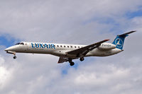 LX-LGX @ EGLL - Embraer ERJ-145LU [145147] (Luxair) Heathrow~G 01/09/2006. On finals 27L. - by Ray Barber