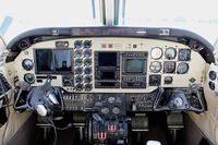 N41BA @ KRHV - ST Jon Aircraft LLC (Lemoore, CA) 1980 Beechcraft King Air C90 cockpit at Reid Hillview Airport, San Jose, CA. - by Chris Leipelt